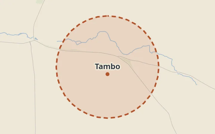 Map of Tambo