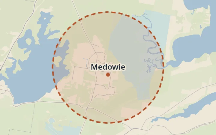 Map of Medowie