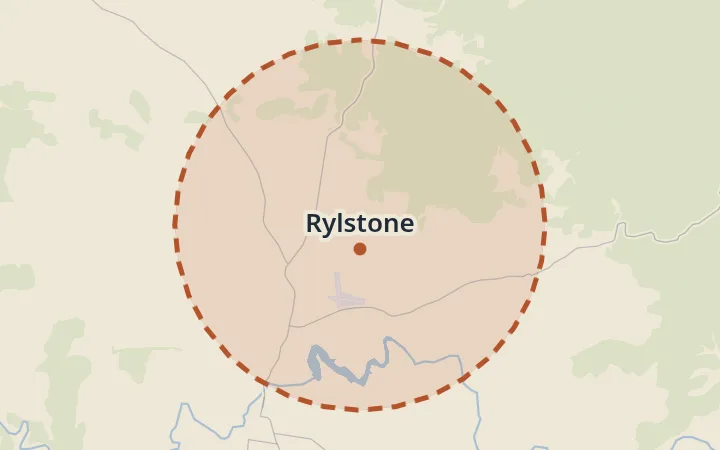Map of Rylstone