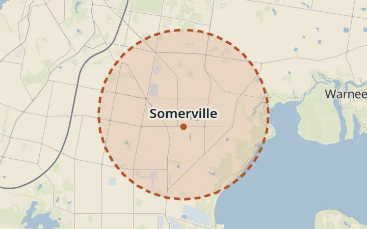 Map of Somerville
