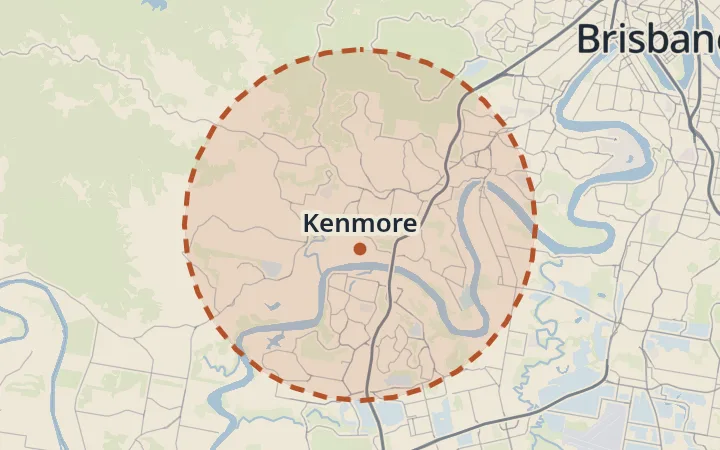 Map of Kenmore