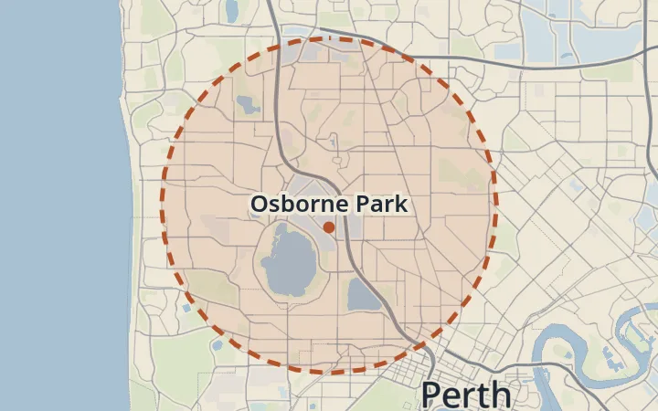 Map of Osborne Park
