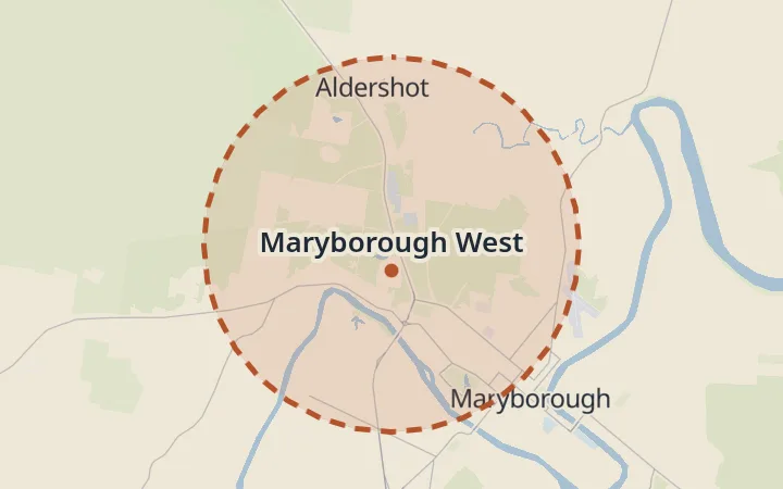 Map of Maryborough West