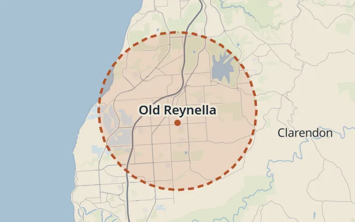 Map of Old Reynella