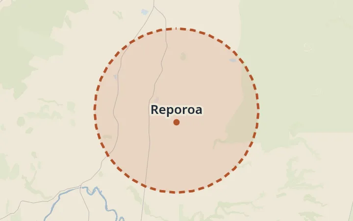 Map of Reporoa