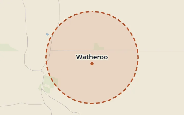Map of Watheroo