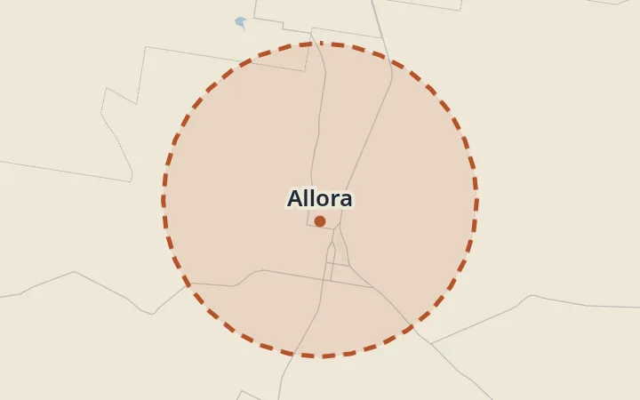 Map of Allora