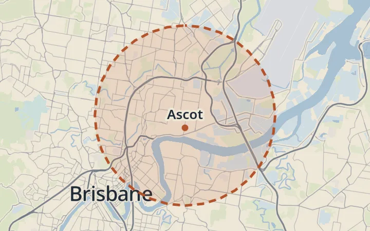 Map of Ascot