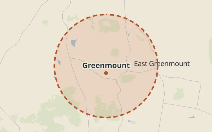 Map of Greenmount