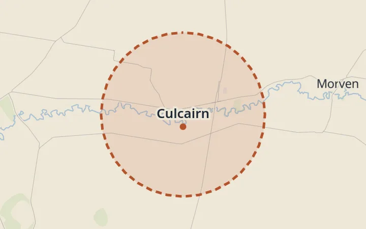 Map of Culcairn