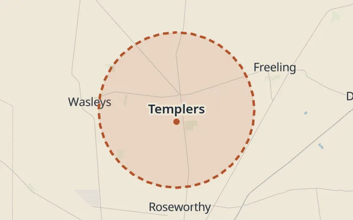 Map of Templers