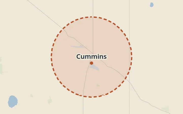 Map of Cummins