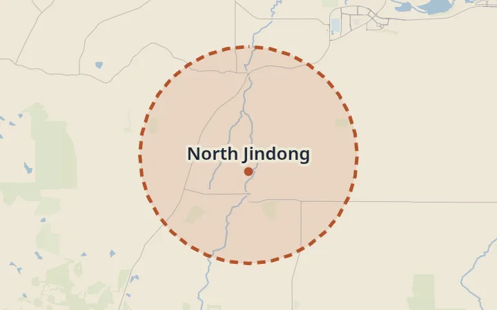 Map of North Jindong