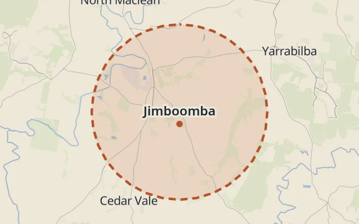 Map of Jimboomba