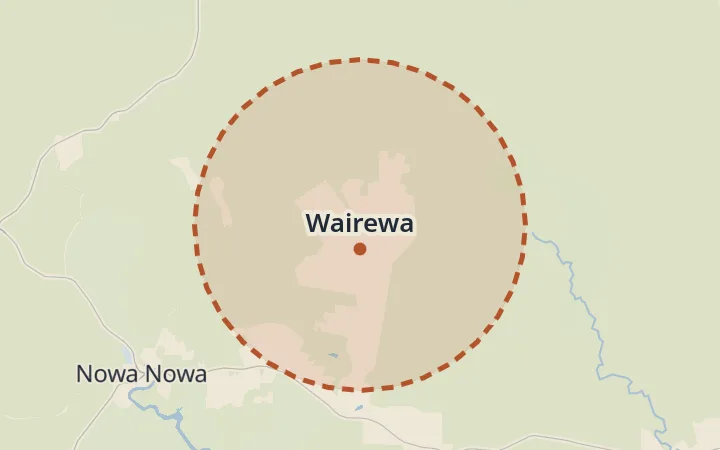 Map of Wairewa
