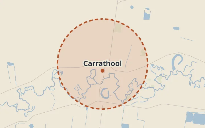 Map of Carrathool