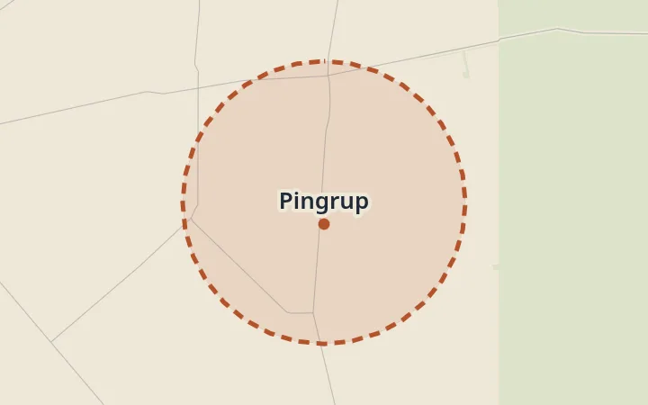 Map of Pingrup