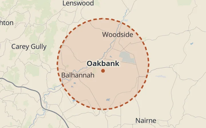 Map of Oakbank