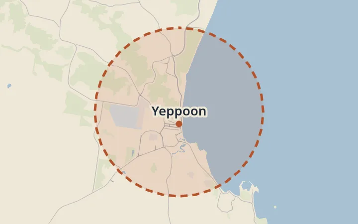 Map of Yeppoon