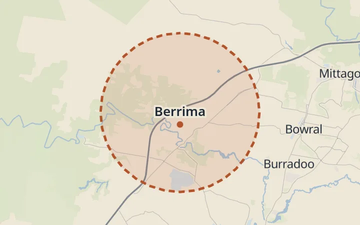 Map of Berrima