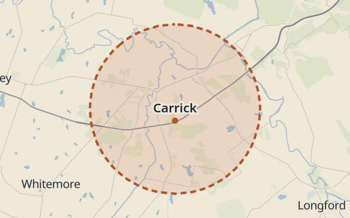 Map of Carrick