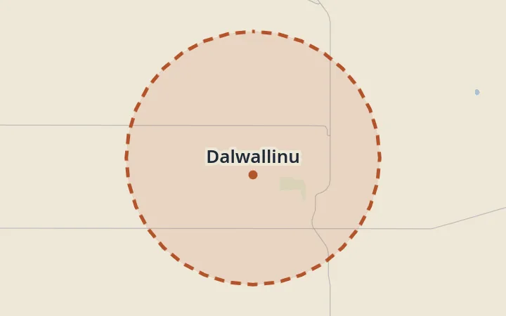 Map of Dalwallinu