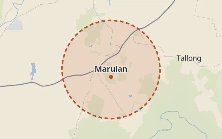 Map of Marulan