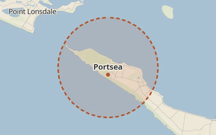Map of Portsea
