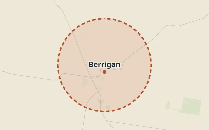 Map of Berrigan