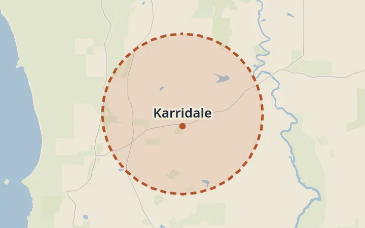 Map of Karridale