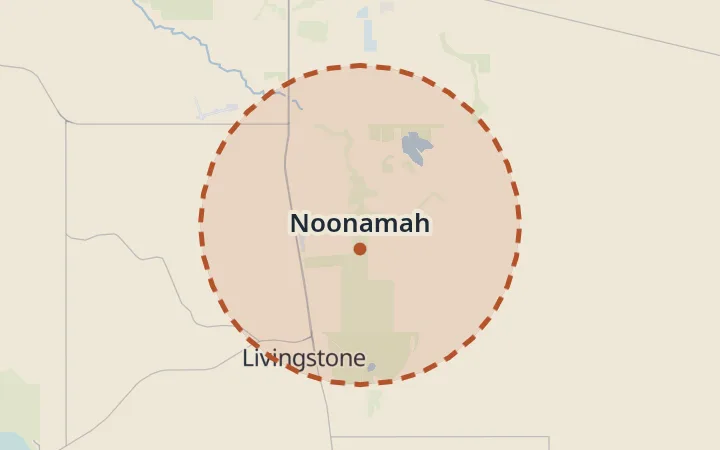Map of Noonamah