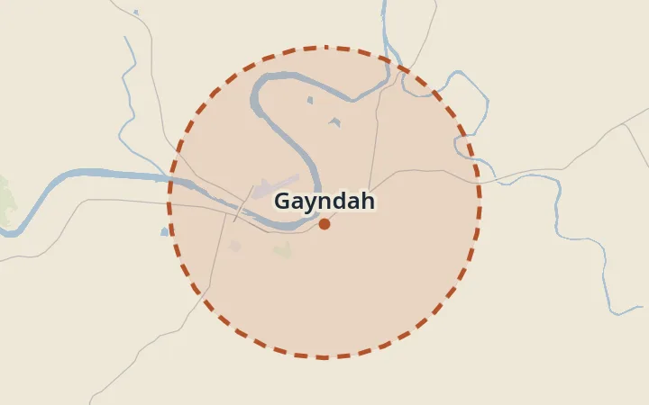 Map of Gayndah