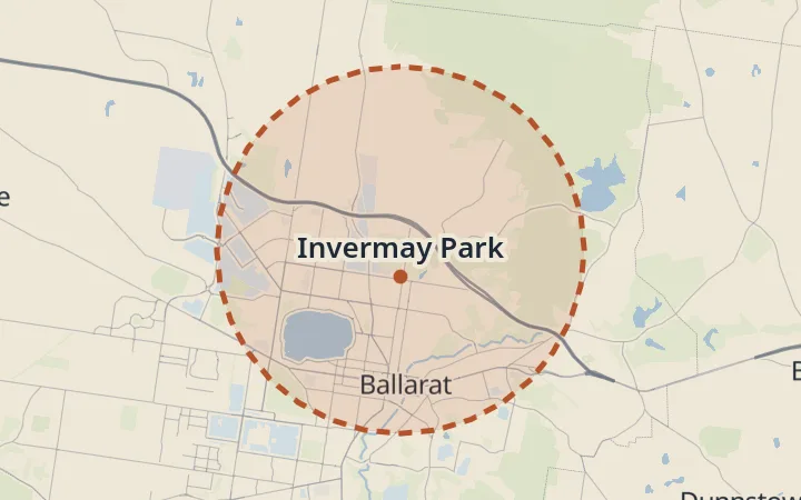 Map of Invermay Park