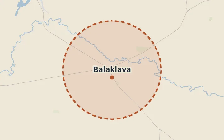 Map of Balaklava