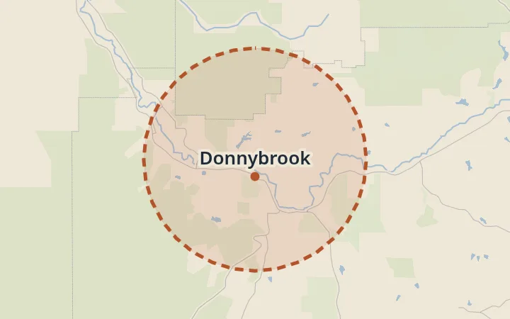 Map of Donnybrook