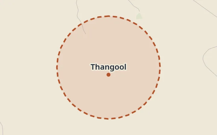 Map of Thangool