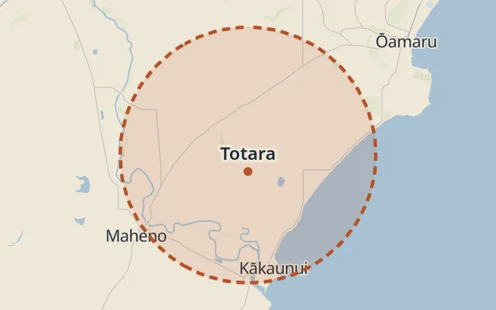 Map of Totara