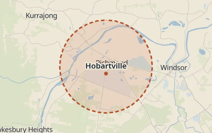 Map of Hobartville