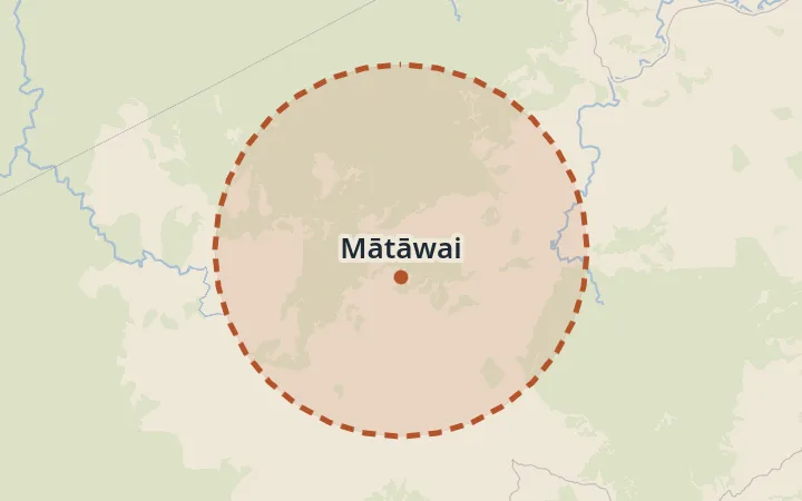 Map of Mātāwai