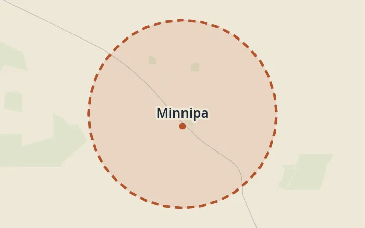 Map of Minnipa