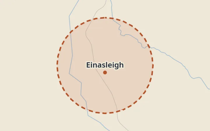 Map of Einasleigh