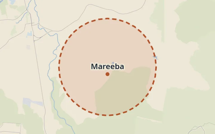 Map of Mareeba
