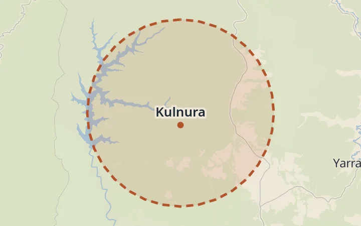 Map of Kulnura