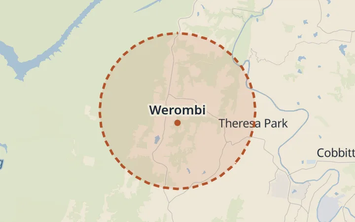 Map of Werombi