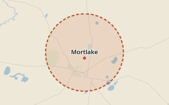 Map of Mortlake