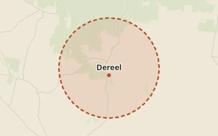 Map of Dereel
