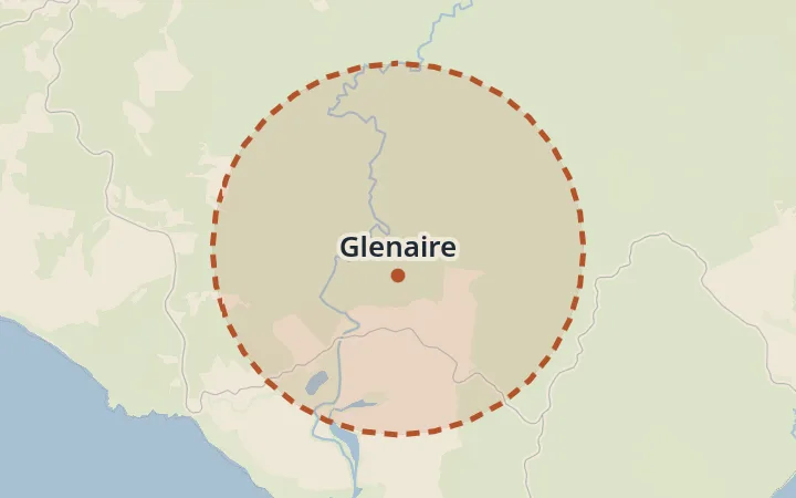 Map of Glenaire