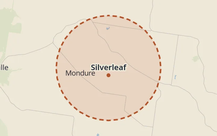 Map of Silverleaf