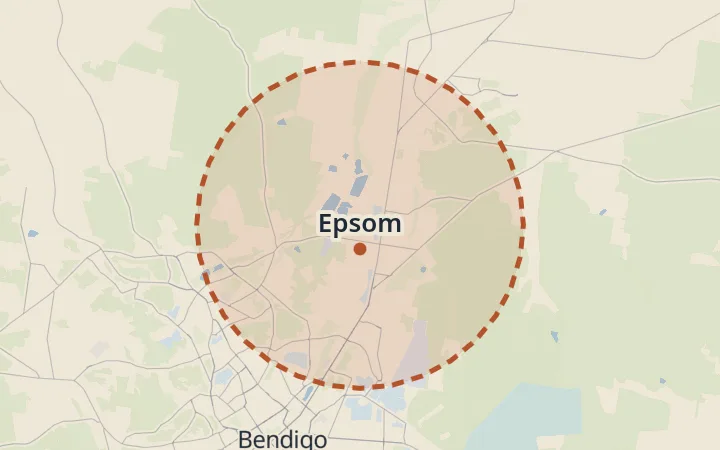 Map of Epsom