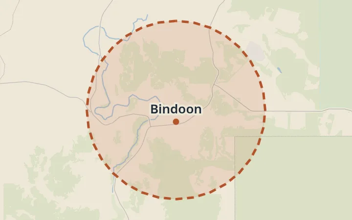 Map of Bindoon
